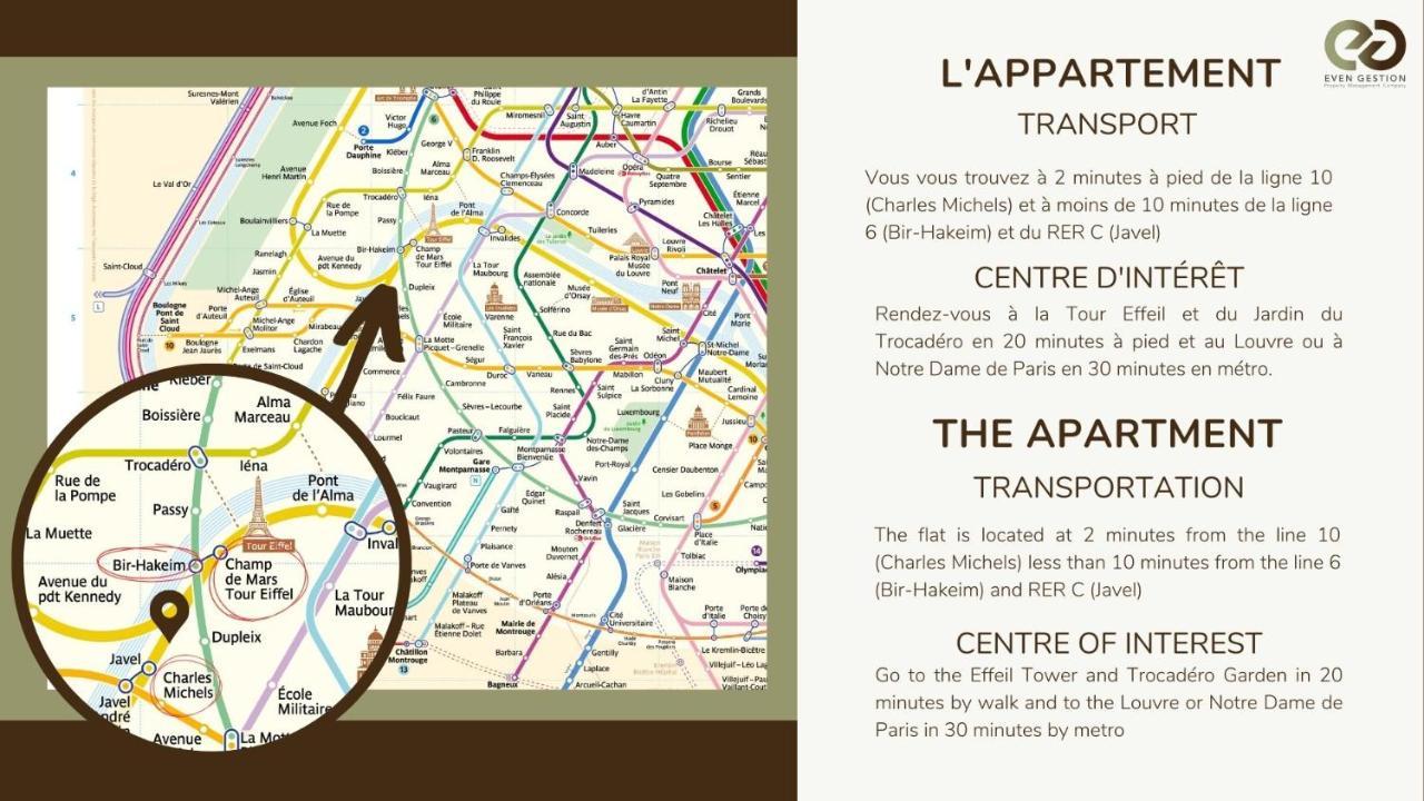 Appart 6Pers#2 Chambres#Beaugrenelle#Paris 15#Ac Zewnętrze zdjęcie